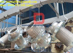 Khớp nối mềm mặt bích (2 đầu bích động), Khớp nối chống rung, Khớp giảm chấn inox, Nối mềm inox