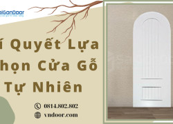 Bí Quyết Lựa Chọn Cửa Gỗ Tự Nhiên