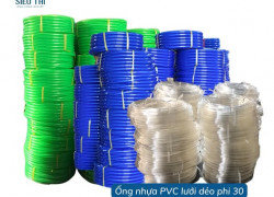 ỐNG NHỰA PVC LƯỚI DẺO PHI 30 - GIẢI PHÁP TỐI ƯU CHO DẪN NƯỚC