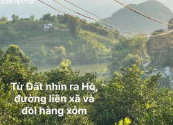 Bán đất nhà vườn Tuân Lộ Tân Lạc,view hồ thủy nông,gần TT Mãn Đức,1.1ha,3 tỷ dư