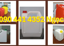 Can nhựa 5 lít dày, can nhựa 2 lít HDPE, can nhựa 1 lít đựng thuốc sát khuẩn, can nhựa 500ml đựng nhớt