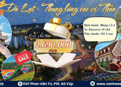 Đà Lạt - Thành Phố Ngàn Hoa 3N3Đ