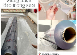 Màng nhựa dẻo trong suốt pvc - báo giá