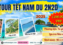 Tour Đảo Nam Du Tết 2025