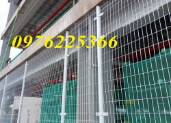 Hàng rào lưới thép mạ kẽm phi 6 ô 50x200