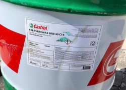 Dầu động cơ Castrol CRB Turbomax 20W50 CI-4 phuy 209L chính hãng tại TPHCM.