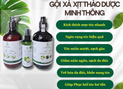 Dầu gội thảo dược cho Phụ Nữ Sau Sinh. Mua 1 tặng 2