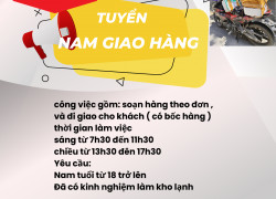 Meat Kingdom cần tuyển 3 Nam Giao Hàng