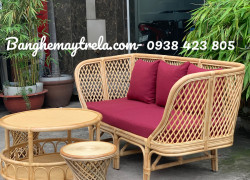 Ghế sofa mây tre đan phòng khách