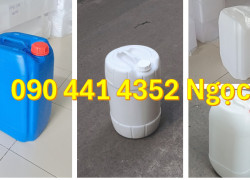 Can nhựa 30 lít đựng nguyên liệu, can nhựa 25 lít đựng hương liệu nắp siêu kín, can nhựa 20 lít đựng thuốc thuỷ sản