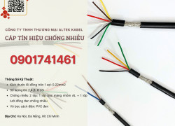 Cáp tín hiệu chống nhiễu 6x0.22 Đà Nẵng, Hà Nội, Hồ Chí Minh