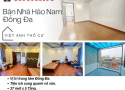 Bán nhà Hào Nam Đống Đa, Nhà Dân Xây, Vị Trí Đẹp, 37mx5T,  Giá: 7,48 Tỷ, Lh: 0396935190.