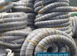 ỐNG HÚT BỤI NHỰA PHI 500 CHẤT LƯỢNG CAO TẠI HÀ NỘI