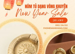 Núm tủ dạng vòng khuyên | New Year Sale 20% tất cả sản phẩm