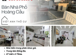 Bán nhà Phố Hoàng Cầu, Ngõ Rộng, Mặt Thoáng Trước Nhà, 47mx4T, Giá: 10 Tỷ, Lh: 0396935190.