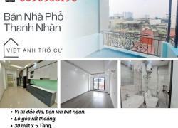 Bán nhà phố Thanh Nhàn, Lô Góc Ba Thoáng, Có Thang Máy, 30mx5T, Giá: 7.95 Tỷ, Lh: 0396935190.