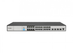 S5700-24GP-4FR: 24-port Gigabit Layer 3 Managed PoE Switch