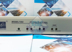 MODEL7302-S-SC-40KM: Modem Quang Frame E1