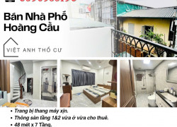 Bán nhà Phố Hoàng Cầu, Nhà Mới Bảy Tầng, Thang Máy Nhập Khẩu, 48mx7T, Giá: 16.9 Tỷ, Lh: 0396935190.