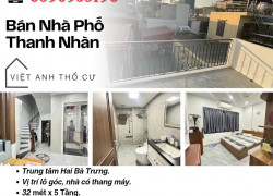 Bán nhà phố Thanh Nhàn, Vị Trí Lô Góc, Tiện Ích Bạt Ngàn, 32mx5T, Giá: 7.7 Tỷ, Lh: 0396935190.