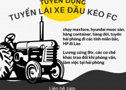 Tuyển lái xe đầu kéo FC