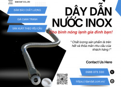 Dây Dẫn Nước Mềm – Dây Cấp nước, Dây mềm kết nối bình nước nóng, Ống mềm cho máy nóng lạnh