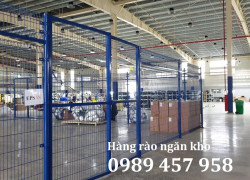 Báo giá lưới hàng rào ngăn kho, Lưới thép sơn tĩnh điện D5 50x150