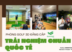 PHÒNG GOLF 3D ĐẲNG CẤP GIỮA LÒNG QUẬN 1