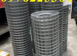 Lưới hàn mạ kẽm ô 50x50 sợi dày 2.5mm, 3mm