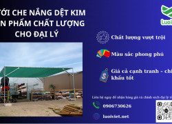 nhà máy sản xuất lưới che nắng dệt kim – mặt hàng đang được ưa chuộng