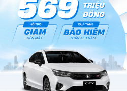 Honda City RS Siêu Khuyến Mãi