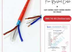 Cáp chống cháy chống nhiễu 2x1.0 Altek Kabel IEC 60331, BS 6387