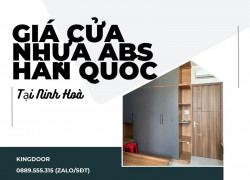 Giá cửa nhựa ABS Hàn Quốc tại Ninh Hoà | Cửa phòng ngủ đẹp