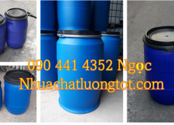 Thùng phuy nhựa 30 lít giá rẻ, thùng phuy nhựa 50 lít đựng hoá chất, thùng phuy nhựa 100 lít đựng thuốc trừ sâu