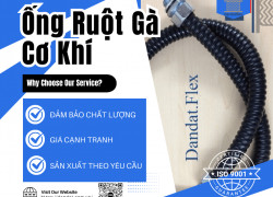 Ống Ruột Gà Cơ Khí – Ống ruột gà lõi thép bọc nhựa bọc lưới 304, Ống ruột gà lõi thép