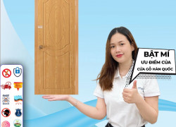 🌟 CỬA NHỰA GIẢ GỖ HÀN QUỐC của SAIGONDOOR