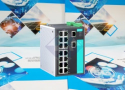 Switch công nghiệp quản lý 16 cổng Ethernet tốc độ 10/100 BaseT(X) : EDS-516A