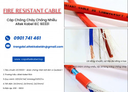 Cáp Chống Cháy Chống Nhiễu Altek Kabel IEC 60331