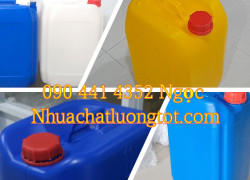 Bán can nhựa 10 lít tại quận 10, can nhựa 20 lít vuông, thùng nhựa 25 lít làm phao, can nhựa 30 lít trắng