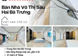 Bán nhà phố Võ Thị Sáu, Nhà Mới Thang Máy, Gần Mặt Phố, 41mx6T, Giá: 9.5 Tỷ, Lh: 0396935190.