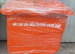 Thùng rác công cộng 480 lít giá rẻ, uy tín, chất lượng , giao hàng nhanh