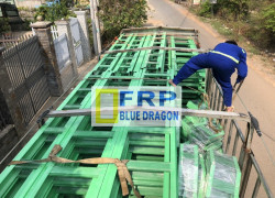 Các vật liệu frp grating, sản phẩm chống trượt kháng hóa chất không gỉ sét