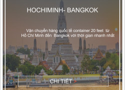 Giá Cước Vận Chuyển Hàng Từ Hồ Chí Minh Đi Bangkok