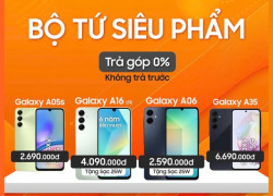 Bộ tứ Samsung giá siêu hời chỉ từ 2.690.000đ