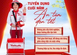 👉 TUYỂN DỤNG NỮ BÁN SỮA YAKULT