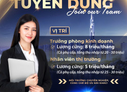 Tuyển nhân viên kinh doanh