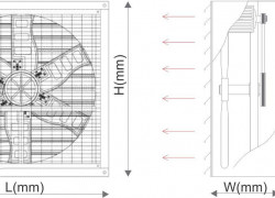 Bản vẽ cad quạt hút công nghiệp