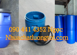 Thùng phuy 30 lít nhựa HDPE, thùng phuy nhựa 50 lít đựng axit, thùng phuy nhựa 100 lít đựng hoá chất