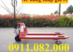 Cung cấp xe nâng tay thấp giá rẻ- xe nâng tay 3 tấn càng rộng- lh 0911082000