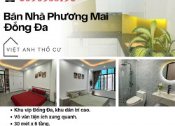 Bán nhà Phố Phương Mai_Nhà Đẹp Ở Ngay_Căn Lô Góc Thoáng Sáng_30mx6T_Giá: 6.95 Tỷ_Lh: 0396935190.